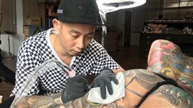 刺青師詹岳霖 拿朋友皮膚當畫布