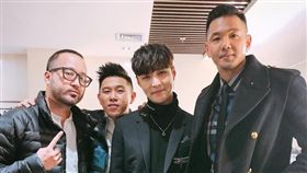 黑人,張藝興,歐陽靖／翻攝自黑人臉書