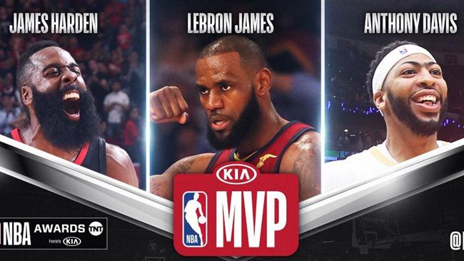 NBA獎項名單　詹皇、哈登爭MVP