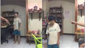 兒想外出吃羊肉爐　爹怒直播往死裡打