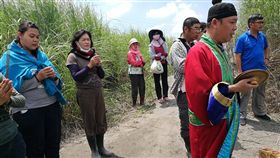 屏東,高屏溪,萬丹,失蹤,阿嬤,道士,作法,魔神仔,空拍機(圖/翻攝鄉代方天仕臉書)