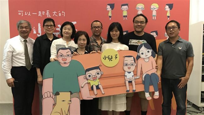 臉書日常變動畫！他們讓小兒子活起來