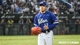 富邦悍將陳鴻文。 （資料照／記者林敬旻攝）