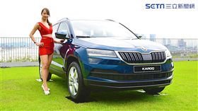 Skoda Karoq。（圖／鍾釗榛攝影）