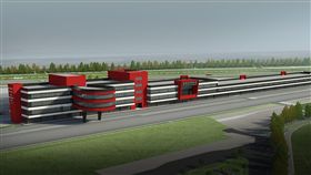 麗寶國際賽車場設計圖。（圖／麗寶國際賽車場提供）