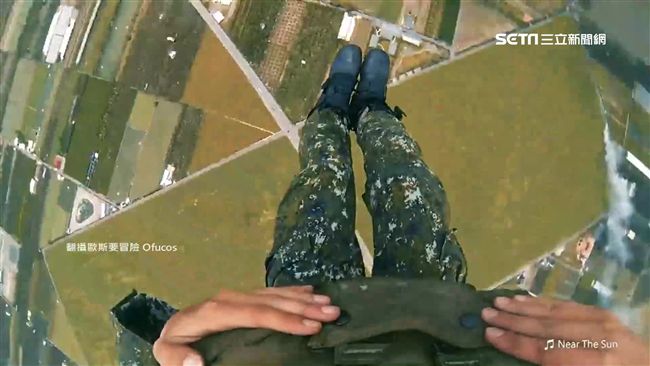 清泉崗風大氣流亂　空降成傘兵噩夢