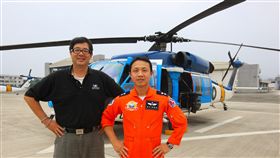 ▲▼齊柏林導演與施建誠教官於公於私都有極佳的默契。（圖／施建誠教官提供）