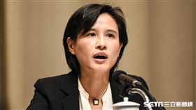 文化部長鄭麗君出席中國大陸惠台31項措施因應記者會。 圖／記者林敬旻攝