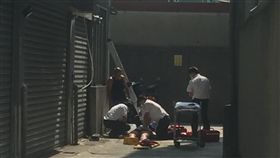 台北,士林,照明燈,觸電,工人