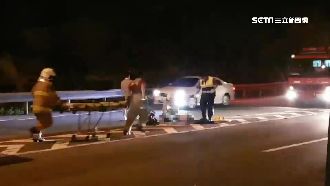 酒駕自撞　駕駛彈飛到對向車道命危