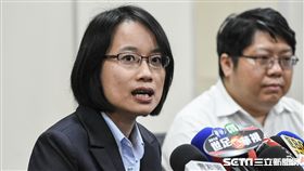 北農總經理吳音寧出面說明。 （圖／記者林敬旻攝）