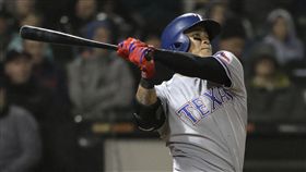 ▲德州遊騎兵強打秋信守睽違8年再度擊出滿貫彈。（圖／美聯社／達志影像）