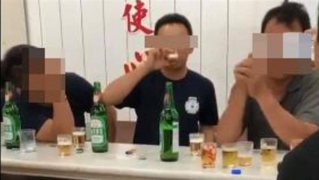 分隊長值勤飲酒？　消防局澄清有請假