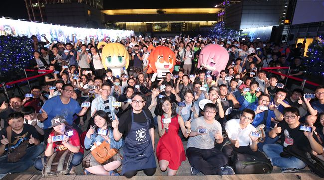 《命運：冠位指定》的感謝登上101