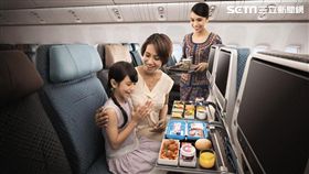 新加坡航空A350內裝。（圖／翻攝自新航臉書）