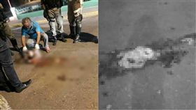 嬰兒,遺棄,新生兒,塑膠袋,巴西,Arcoverde,馬路,汽車,輾壓,監視器 圖／翻攝自臉書　https://goo.gl/enQZGe