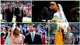 英國皇室哈利和梅根世紀婚禮、貝克漢（David Beckham）、維多莉亞（Victoria Beckham）、歐普拉（Oprah Winfrey）、喬治克隆尼（George Clooney）、小威廉絲（Serena Williams）、艾爾頓強（Elton John）／達志影像／美聯社
