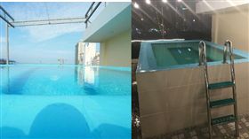 預訂越南飯店無邊際泳池 她入住後秒笑噴：被坑了 推特