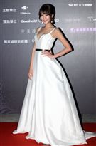 第二屆金羽獎星光大道17人氣主播小雪。（記者邱榮吉/攝影）