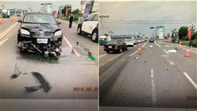 酒駕,闖紅燈,車禍,台南(翻攝畫面)