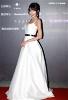 第二屆金羽獎星光大道17人氣主播小雪。（記者邱榮吉/攝影）