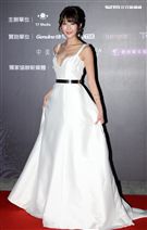 第二屆金羽獎星光大道17人氣主播小雪。（記者邱榮吉/攝影）