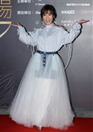 第二屆金羽獎星光大道李佳薇。（記者邱榮吉/攝影）