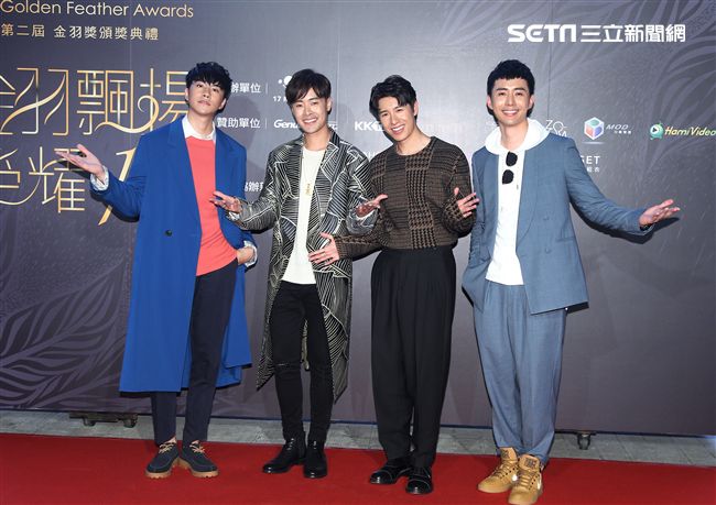 第二屆金羽獎星光大道GTM。（記者邱榮吉/攝影）