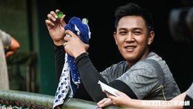 中信兄弟投手楊志龍。 （圖／記者林敬旻攝）