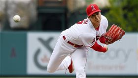 大谷翔平本季第4勝。（圖／美聯社／達志影像）