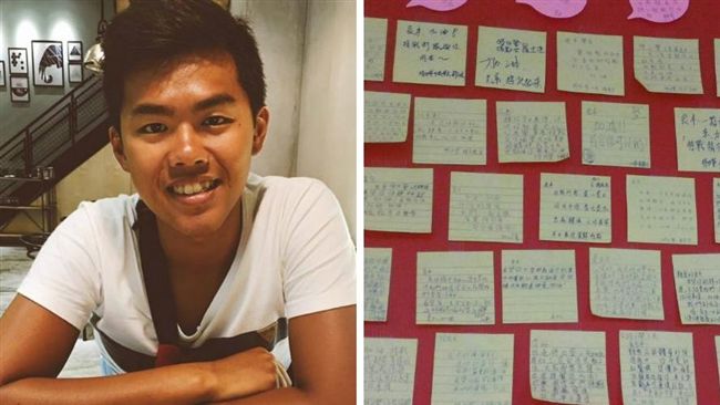 傘兵在院奮戰　同袍寫卡片：以你為榮