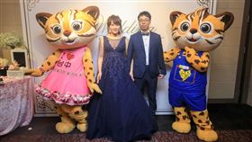 花博吉祥物赴日台新人婚禮　分享幸福