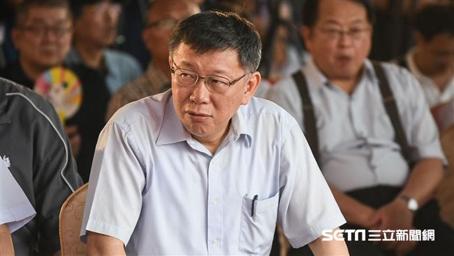 許純美「有錢選市長不貪」 柯Ｐ神回