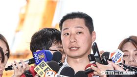 立法委員林昶佐出席環南市場上梁典禮。 （圖／記者林敬旻攝）