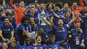 ▲切爾西在足總盃摘冠。（圖／美聯社／達志影像）