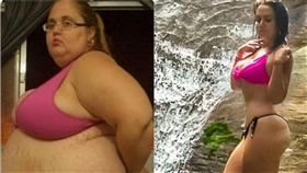 巴西網紅Jessica Valitutto割皮減肥狂鏟89公斤/翻攝自IG