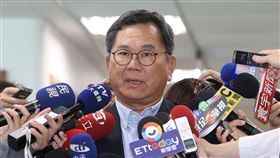 陳明文說明民進黨台北市長選舉啟動徵召民主進步黨選舉對策委員會16日開會決定，2018年台北市長選舉，民進黨將啟動徵召程序，提出人選。選對會共同召集人陳明文（圖）下午出席民進黨中常會前說明會議結論。中央社記者鄭傑文攝　107年5月16日