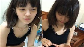 雪乳姬在臉書直播，祝福孩子的爹和小三幸福。（圖／翻攝我和兩個媽媽臉書粉絲團）