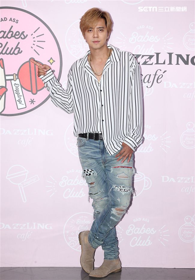 羅志祥投資餐飲概念店開幕。（記者邱榮吉/攝影）