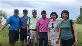 潘政琮「應援團」在賽後合影。（圖／翻攝自潘政琮臉書）