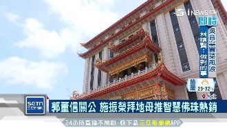 拜神高科技！麗寶董座蓋廟用數位看板