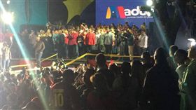 馬杜洛（Nicolas Maduro）連任委國總統，選舉結果受到各國譴責、制裁。（圖／翻攝Twitter）