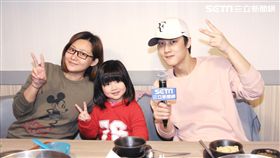 聊到「那對夫妻」在妮妮出生後，一家人怎麼磨合與相處。（圖／三立）