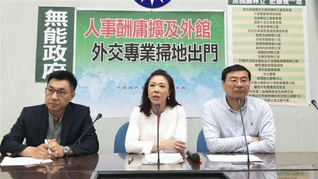 駐外可改特任　他批：酬庸更多吳音寧