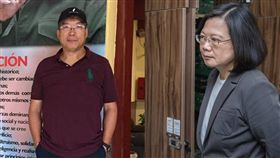 謝金河、蔡英文總統／臉書