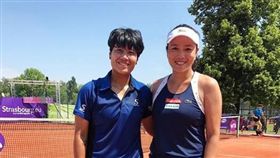 詹詠然與康坎。（圖／翻攝自詹詠然IG）