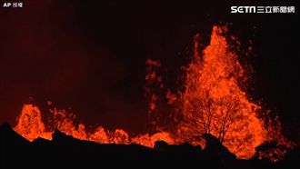 夏威夷火山裂縫　驚人噴發瞬間曝光