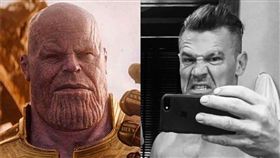 喬治布洛林為飾演好薩諾斯積極健身。（圖/翻攝自IG）