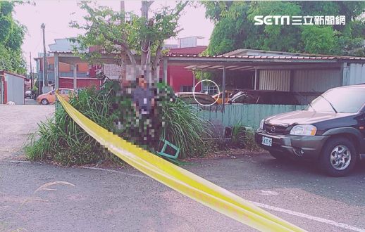 快訊／中年男路邊「繩綁樹」上吊身亡