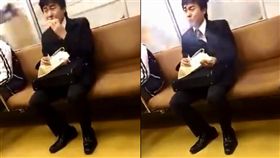 影／人生好難…上班族邊吃邊落淚　10秒影片讓網友心揪了
圖／翻攝自騰訊
